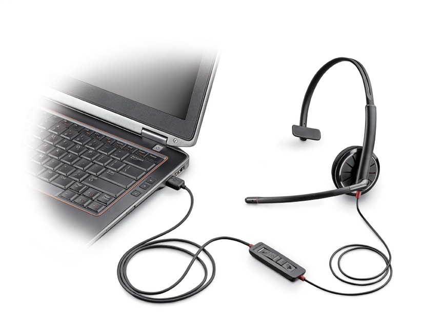 缤特力Blackwire 300 系列之C310-M 单声道USB耳麦 缤特力Blackwire 300 系列之C310-M 单声道USB耳麦