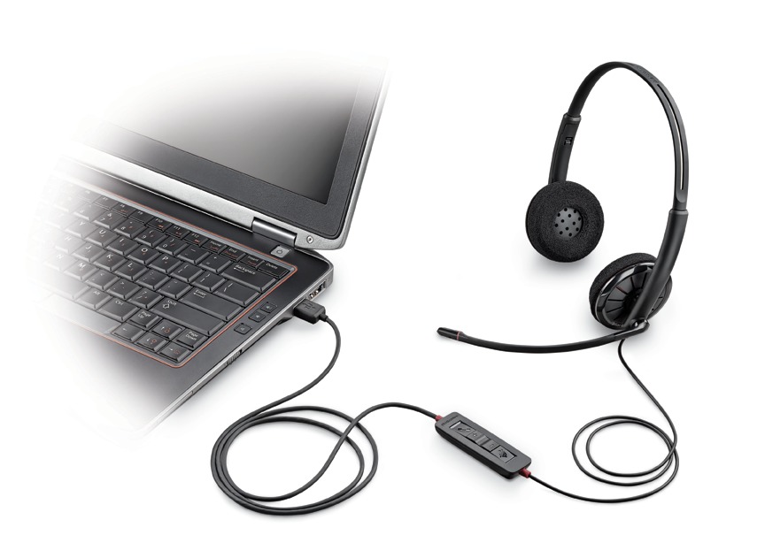 缤特力Blackwire 300 系列之C320 双声道立体声USB耳麦