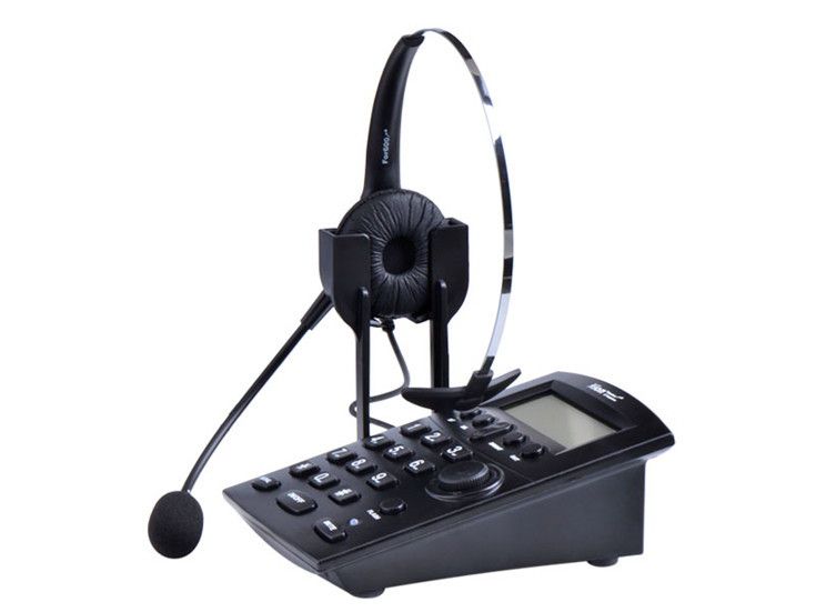 北恩DT60呼叫中心话务耳机电话耳麦 耳机电话机