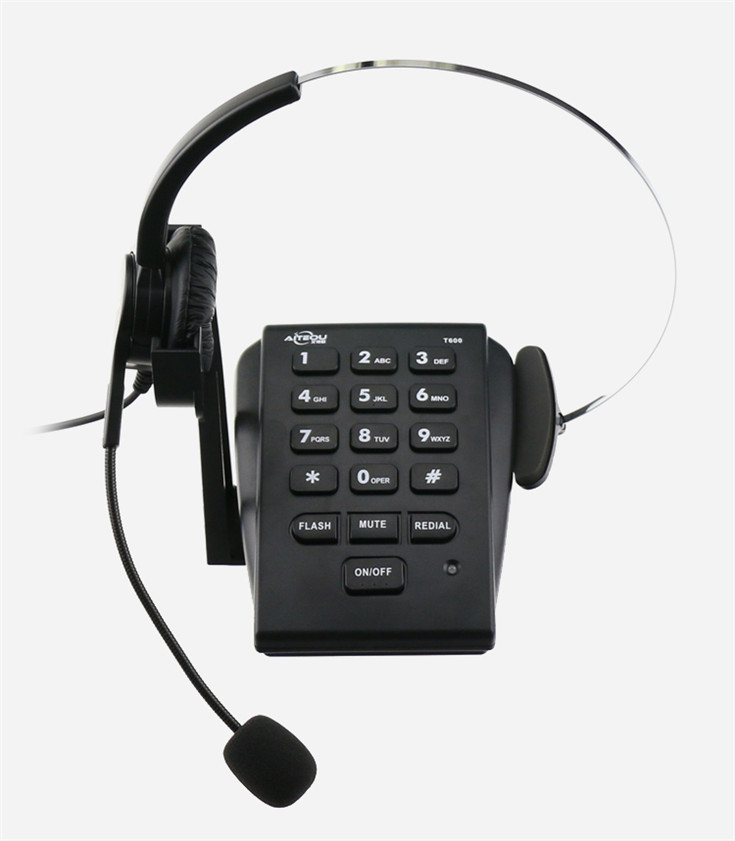 呼叫中心耳机电话 电话耳麦 话务盒 客服耳机电话 话务机